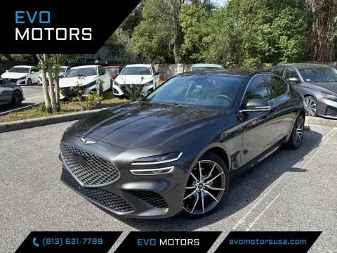 Gray 2023 Genesis G70 2.0T AWD for sale in Seffner, FL