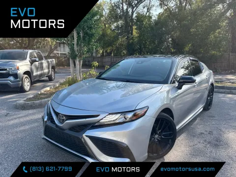 Silver 2023 Toyota Camry XSE for sale in Seffner, FL