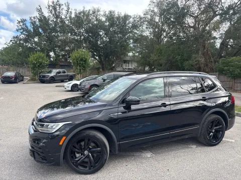 Another view of 2023 Volkswagen Tiguan SE R-Line Black for sale in Seffner, FL at Evo Motors