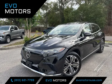 Black 2023 Mercedes-Benz EQS 450 4MATIC SUV for sale in Seffner, FL