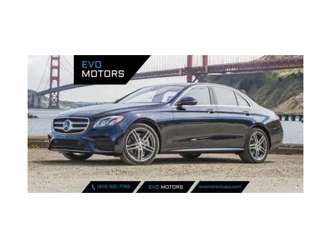 Black 2019 Mercedes-Benz E-Class E 300 for sale in Seffner, FL