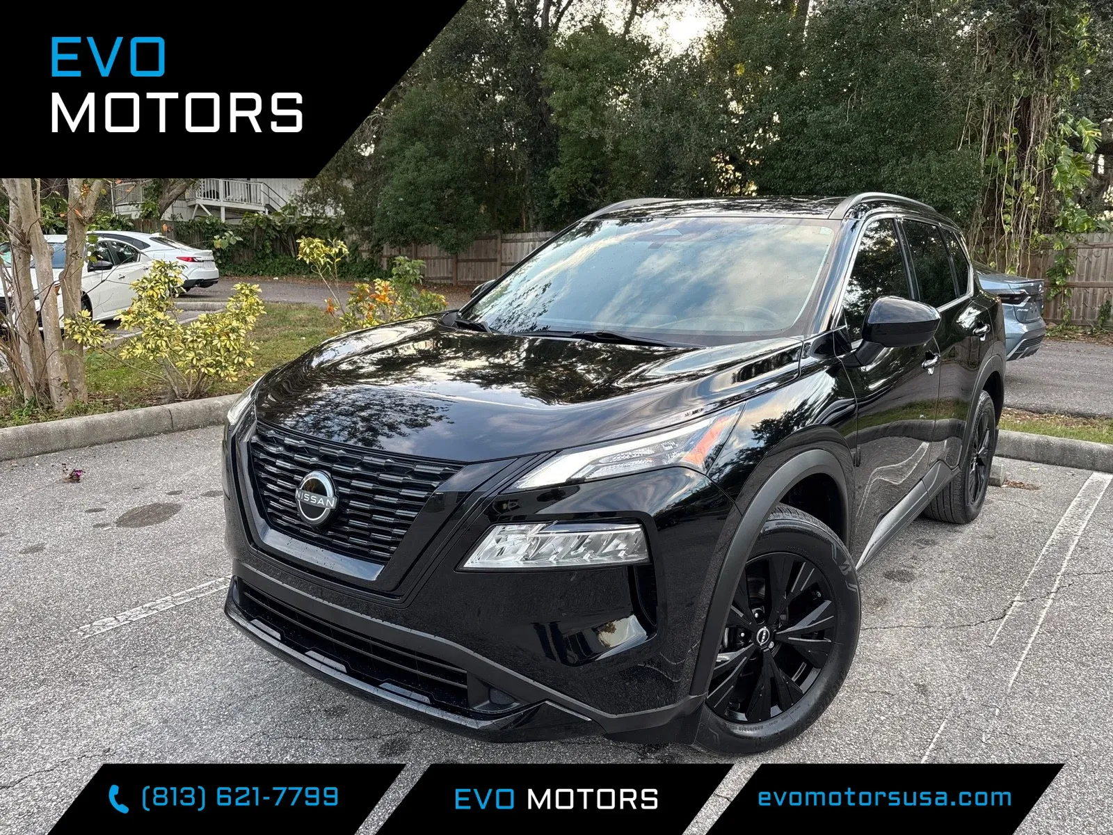 Silver 2023 Nissan Rogue SV w/PREMIUM & MIDNIGHT PKG. LTHR. PANO. for sale in Seffner, FL