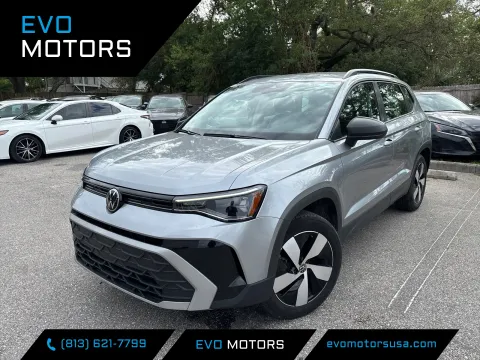 Red 2025 Volkswagen Taos S for sale in Seffner, FL