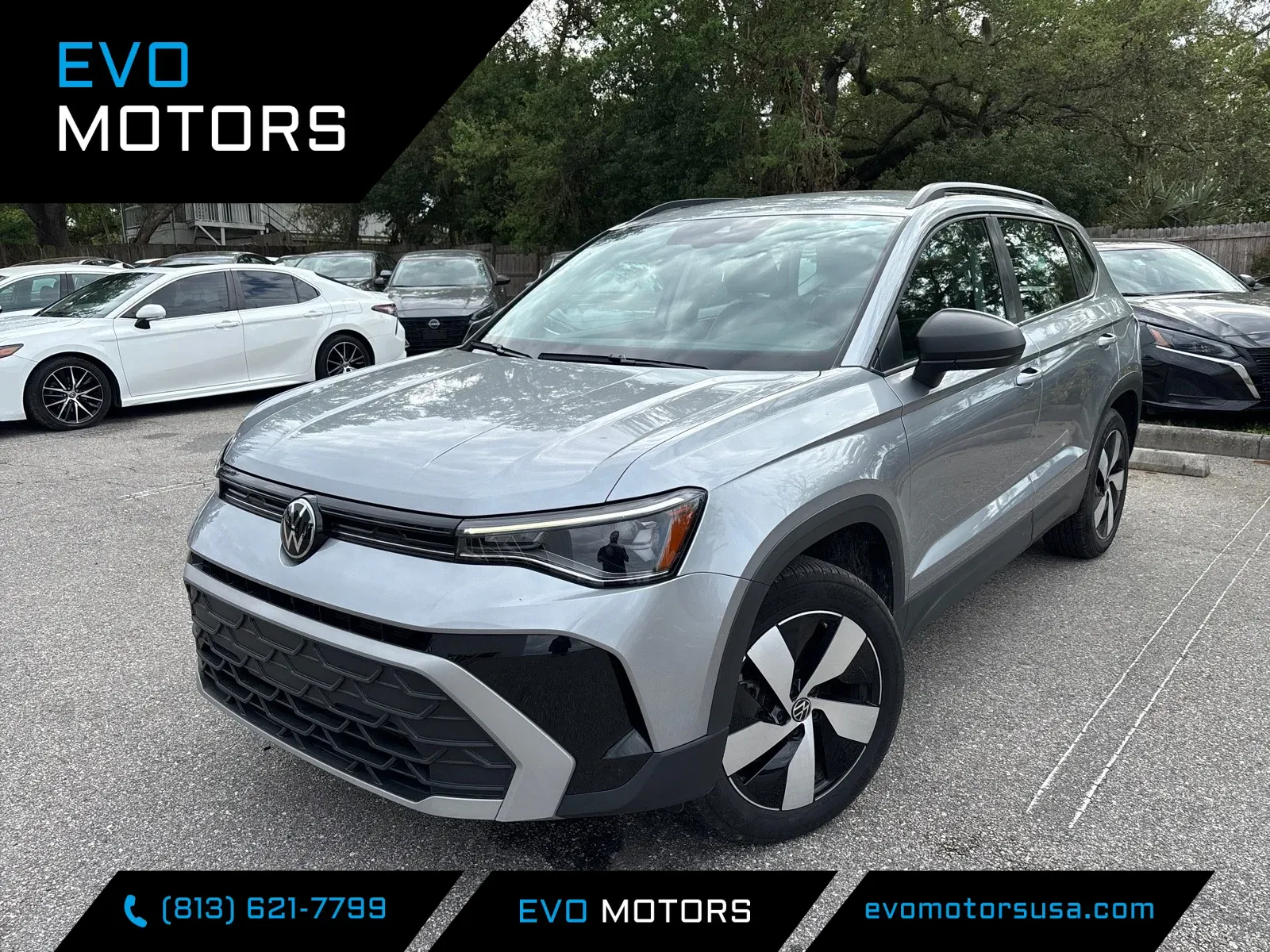 Red 2025 Volkswagen Taos S for sale in Seffner, FL