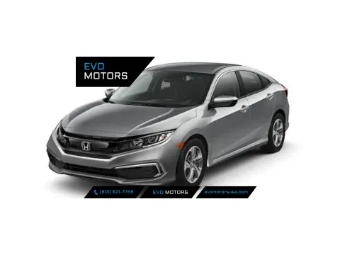 Gray 2020 Honda Civic Sedan LX for sale in Seffner, FL