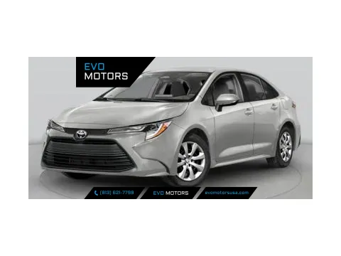 White 2025 Toyota Corolla LE for sale in Seffner, FL