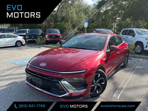 Red 2025 Hyundai Sonata SEL for sale in Seffner, FL