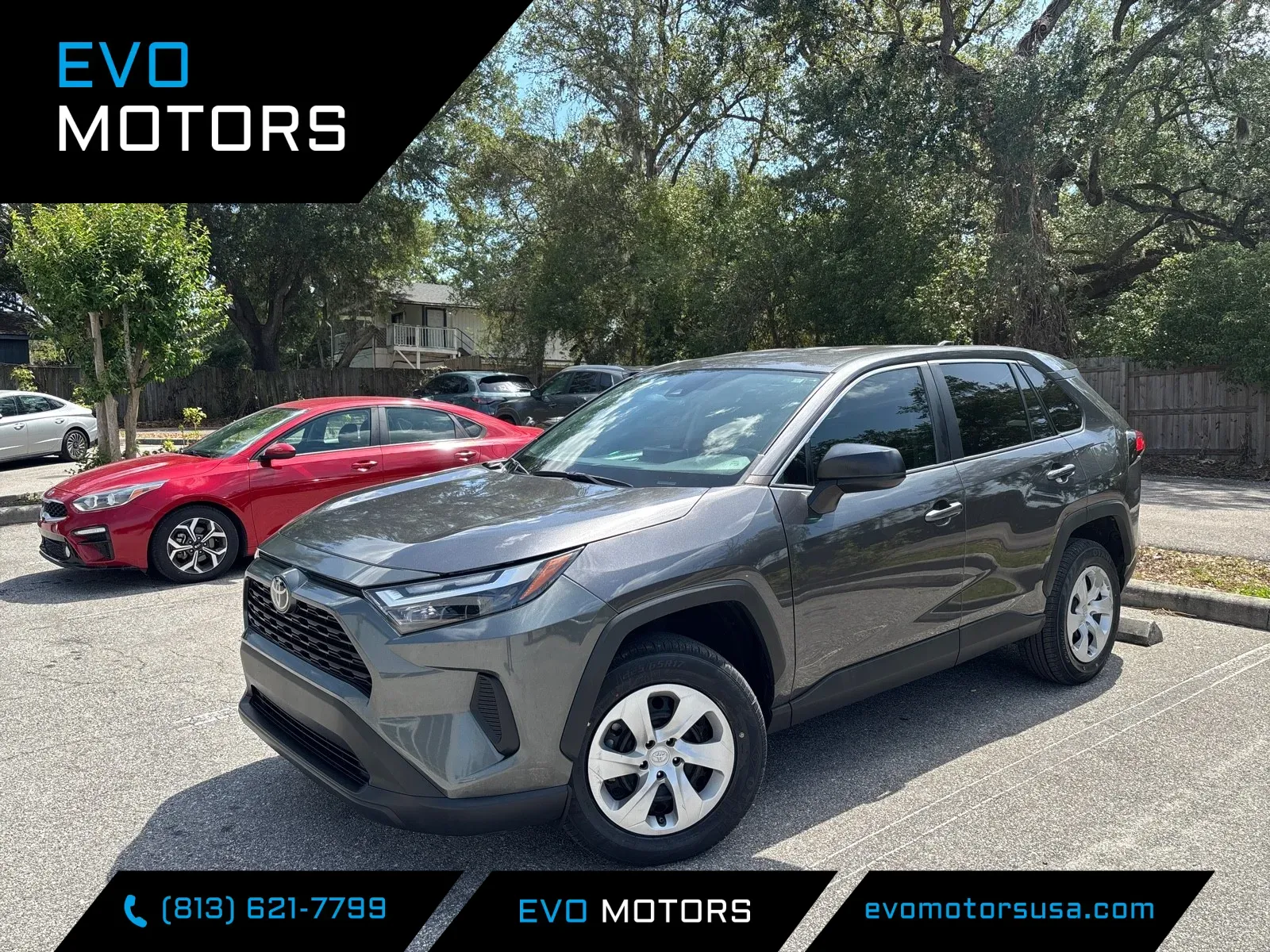 Gray 2024 Toyota RAV4 LE for sale in Seffner, FL