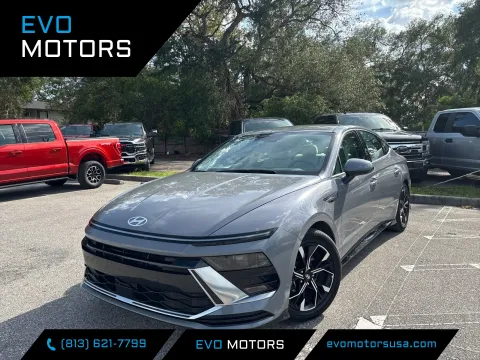 Blue 2024 Hyundai Sonata SEL for sale in Seffner, FL