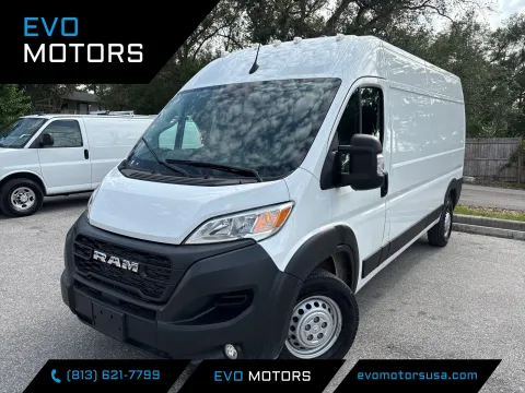 White 2026 Ram ProMaster Cargo Van Tradesman for sale in Seffner, FL