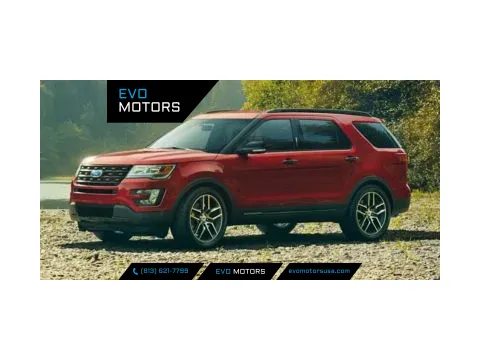 Blue 2017 Ford Explorer for sale in Seffner, FL
