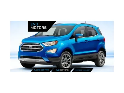 Silver 2020 Ford EcoSport SE for sale in Seffner, FL