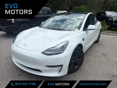 White 2023 Tesla Model 3 for sale in Seffner, FL