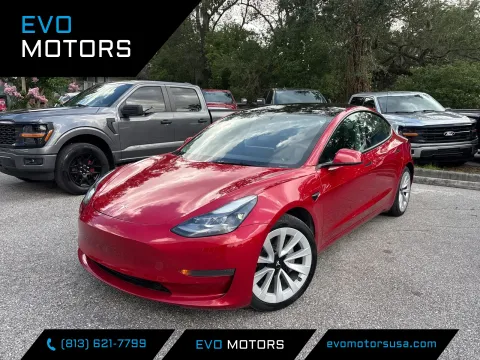 Red 2023 Tesla Model 3 for sale in Seffner, FL