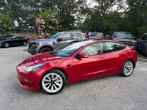 Another view of 2023 Tesla Model 3 for sale in Seffner, FL at Evo Motors