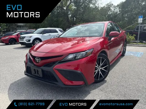 Red 2024 Toyota Camry SE for sale in Seffner, FL