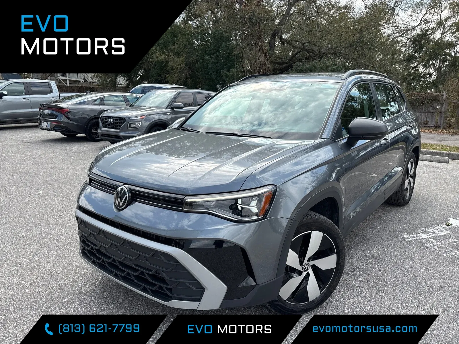Gray 2025 Volkswagen Taos S for sale in Seffner, FL