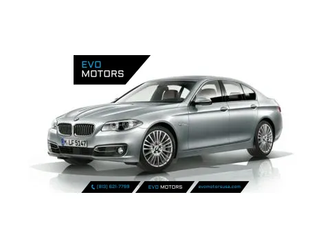 White 2014 BMW 5 Series 528i xDrive for sale in Seffner, FL