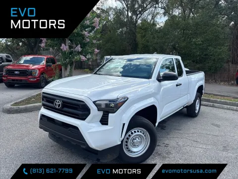 White 2025 Toyota Tacoma SR for sale in Seffner, FL
