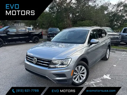 Silver 2020 Volkswagen Tiguan S for sale in Seffner, FL
