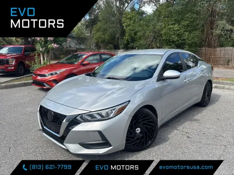 Silver 2021 Nissan Sentra SV for sale in Seffner, FL