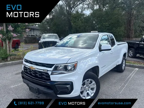 White 2022 Chevrolet Colorado 2WD LT for sale in Seffner, FL