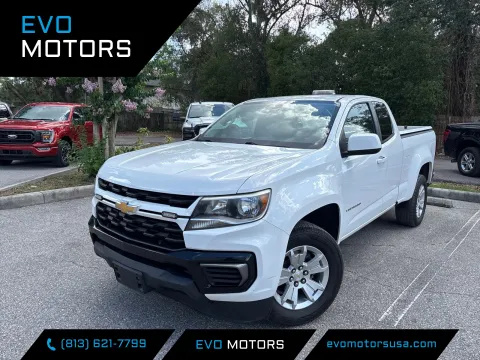 White 2022 Chevrolet Colorado 2WD LT for sale in Seffner, FL