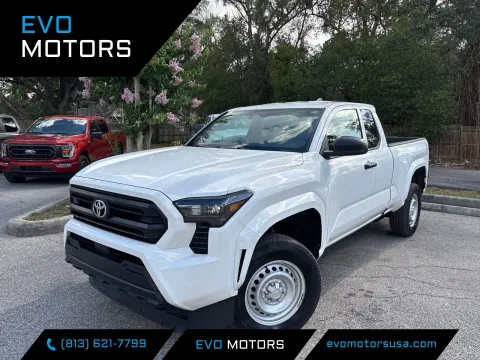 White 2025 Toyota Tacoma SR for sale in Seffner, FL