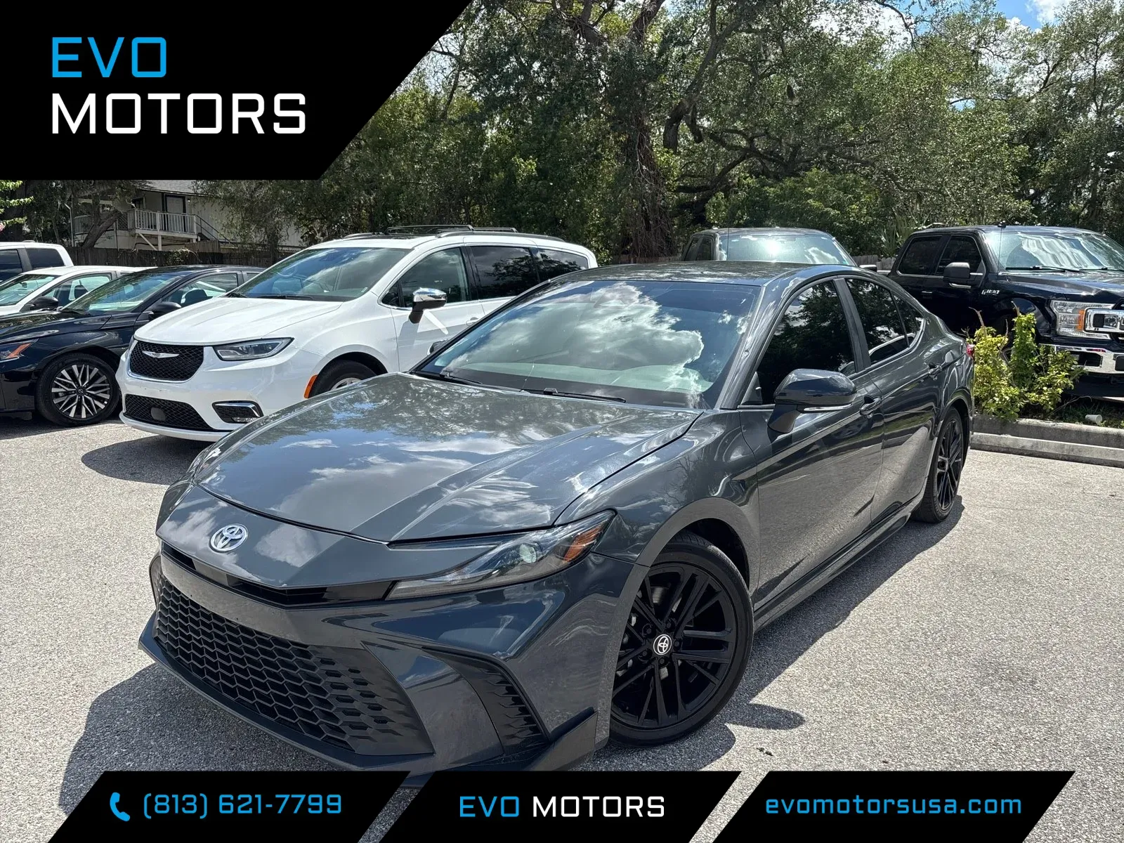 Gray 2025 Toyota Camry SE for sale in Seffner, FL
