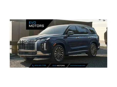 Blue 2024 Hyundai Palisade SEL 7P for sale in Seffner, FL