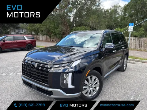 Blue 2024 Hyundai Palisade SEL 7P for sale in Seffner, FL
