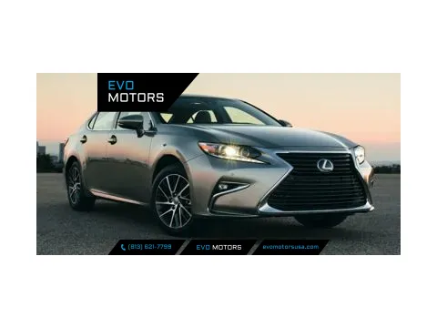 White 2018 Lexus ES 350 for sale in Seffner, FL