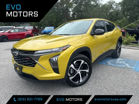 Yellow 2024 Chevrolet Trax 1RS for sale in Seffner, FL