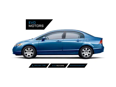 Silver 2006 Honda Civic Sdn LX for sale in Seffner, FL