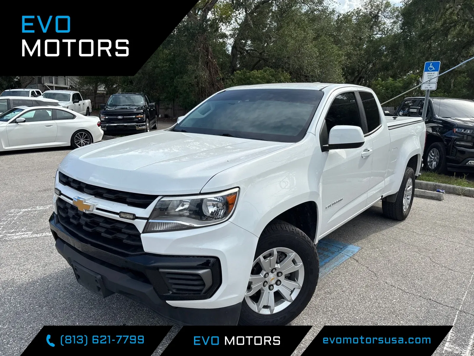 Blue 2022 Chevrolet Colorado 2WD LT for sale in Seffner, FL