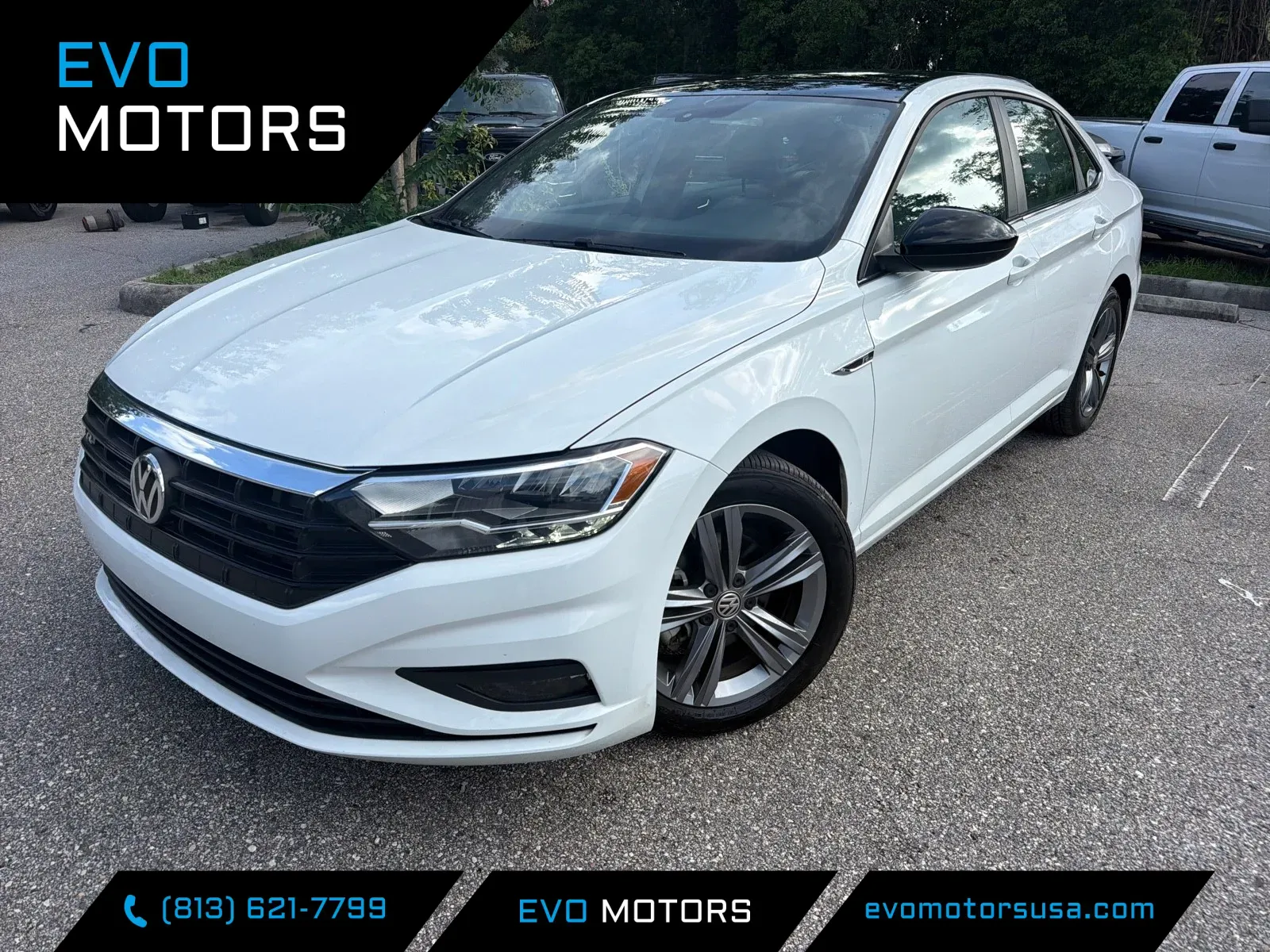 White 2021 Volkswagen Jetta S for sale in Seffner, FL