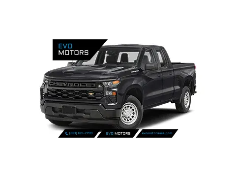 Blue 2025 Chevrolet Silverado 1500 Custom for sale in Seffner, FL
