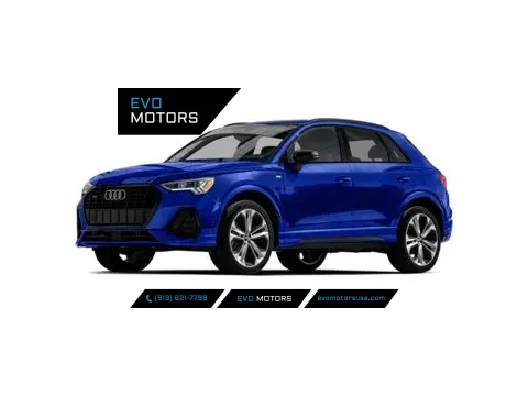 Blue 2023 Audi Q3 S line Premium for sale in Seffner, FL
