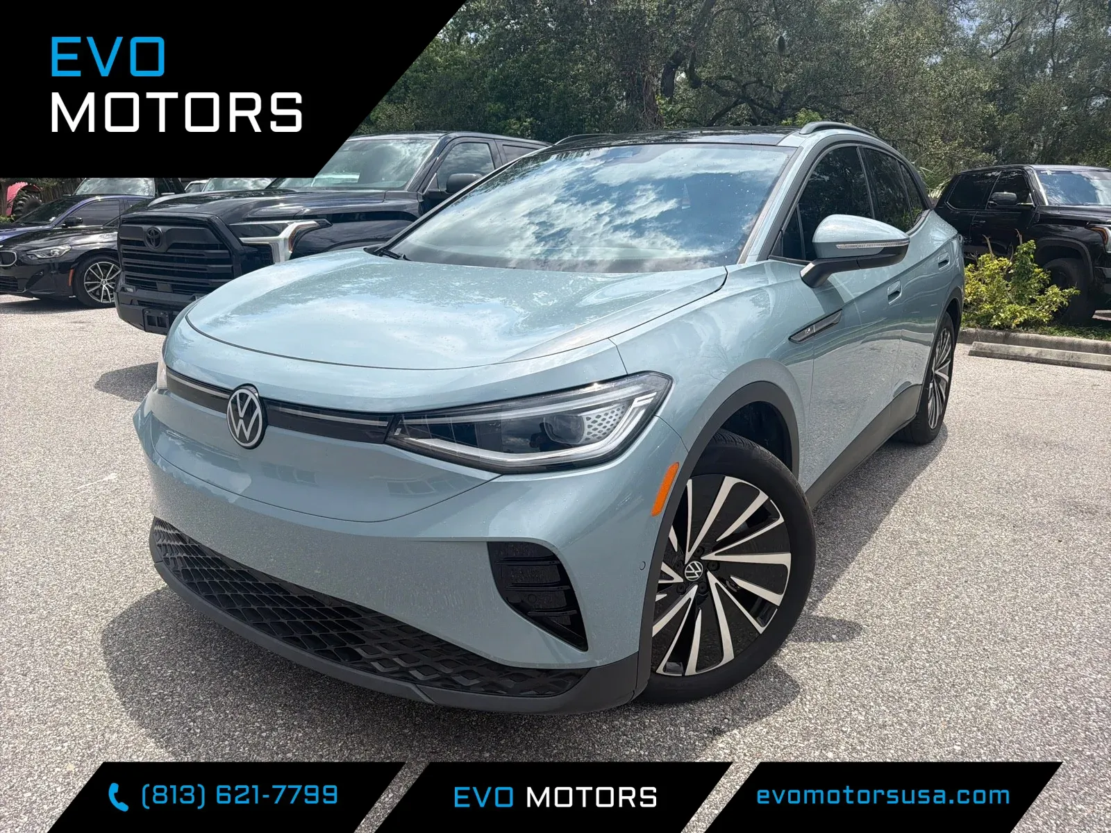 Blue 2024 Volkswagen ID.4 S for sale in Seffner, FL