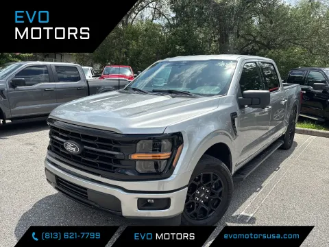 Silver 2024 Ford F-150 XLT for sale in Seffner, FL