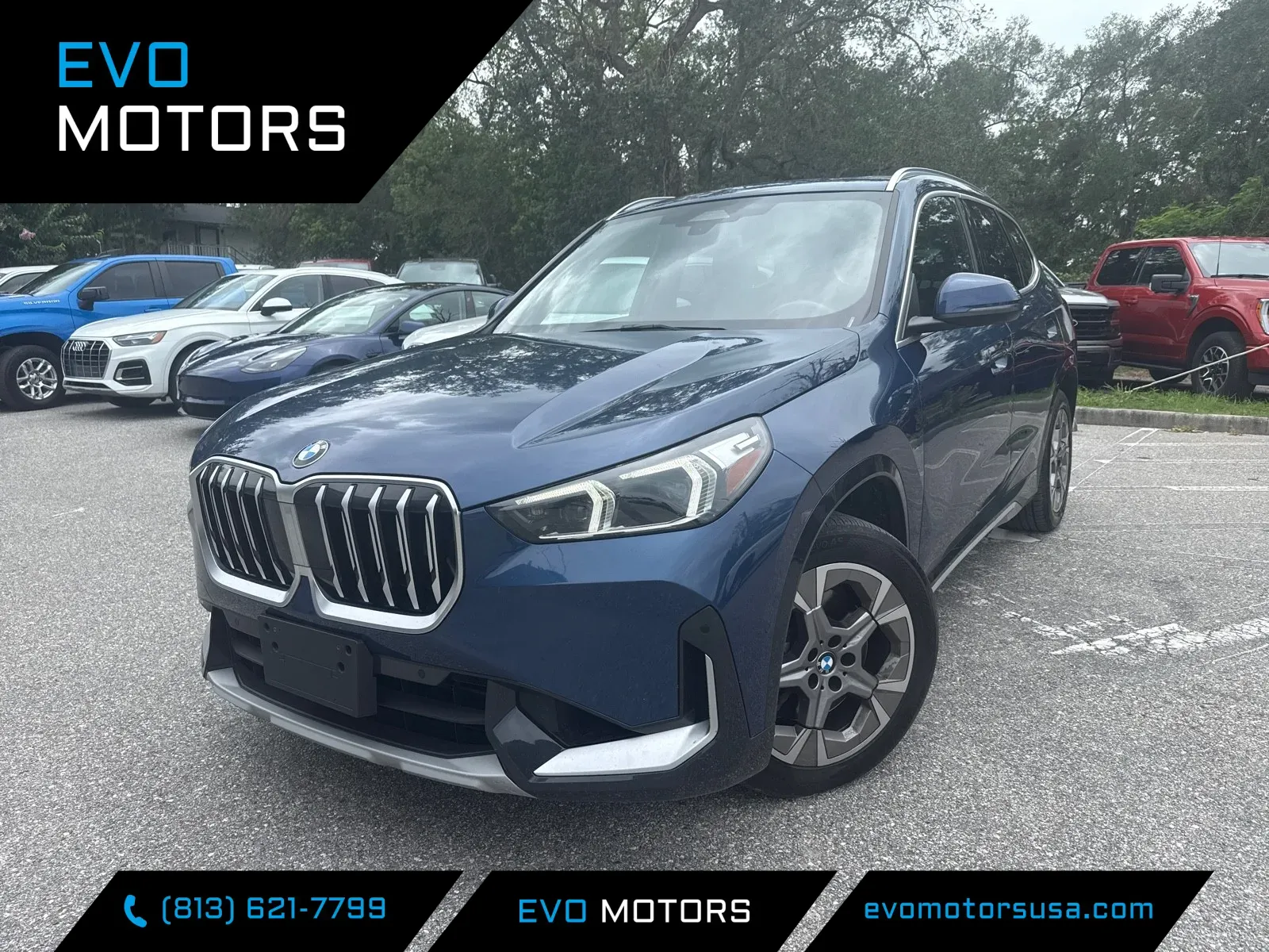 Blue 2025 BMW X1 xDrive28i for sale in Seffner, FL