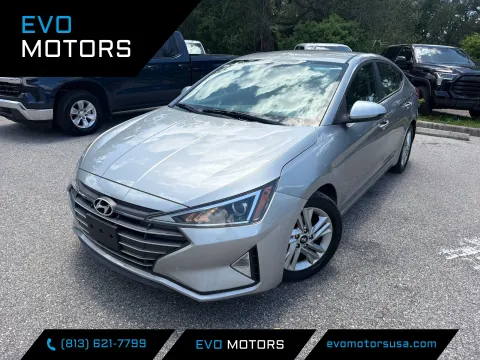 Silver 2020 Hyundai Elantra SEL for sale in Seffner, FL