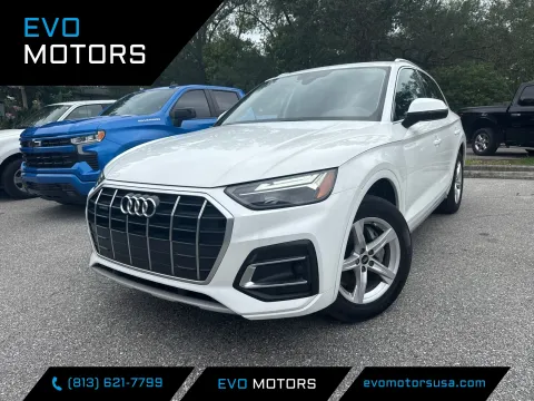 White 2023 Audi Q5 Premium AWD w/CONVENIENCE PKG. PANO SUNROOF for sale in Seffner, FL