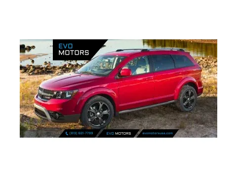 Blue 2015 Dodge Journey Crossroad for sale in Seffner, FL