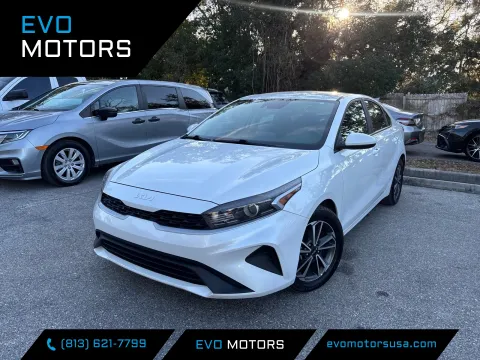 Blue 2022 Kia Forte LXS for sale in Seffner, FL