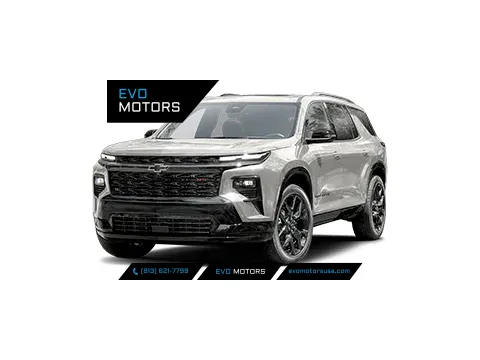 Black 2024 Chevrolet Traverse FWD LT for sale in Seffner, FL