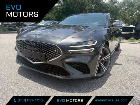 Gray 2024 Genesis G70 3.3T Sport Advanced for sale in Seffner, FL