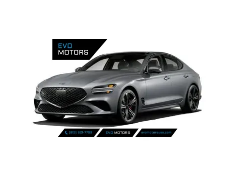 Gray 2024 Genesis G70 3.3T Sport Advanced for sale in Seffner, FL