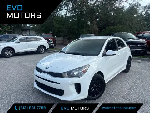 Black 2020 Kia Rio 5-Door S Hatchback for sale in Seffner, FL
