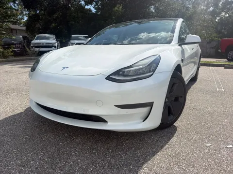 Another view of 2022 Tesla Model 3 Long Range for sale in Seffner, FL at Evo Motors